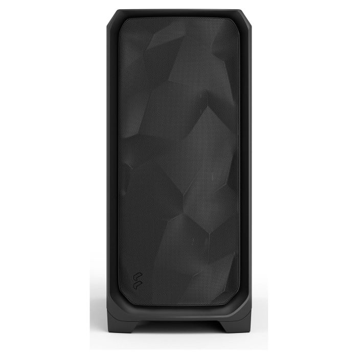 Fractal Design Meshify 3 Caja Negra con Ventana de Vidrio Templado para PC ATX/EATX/Micro-ATX/Mini-ITX, 7 Ranuras de Expansión, Compatible con Juego 1