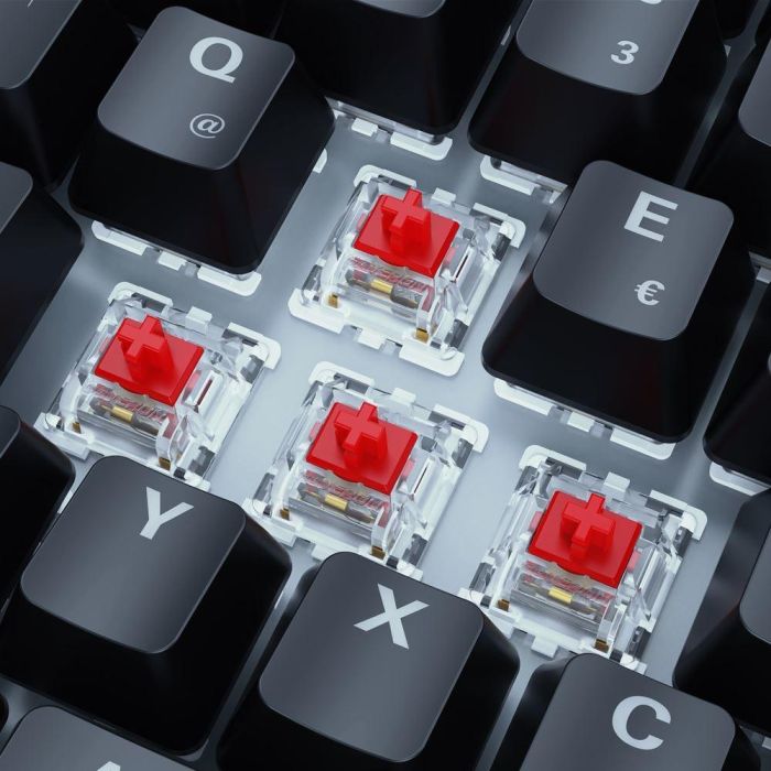 Sharkoon SKILLER SGK50 S3 (schwarz. DE-Layout. Gateron Red) 2 Sharkoon SKILLER SGK50 S3 (schwarz. DE-Layout. Gateron Red) 2