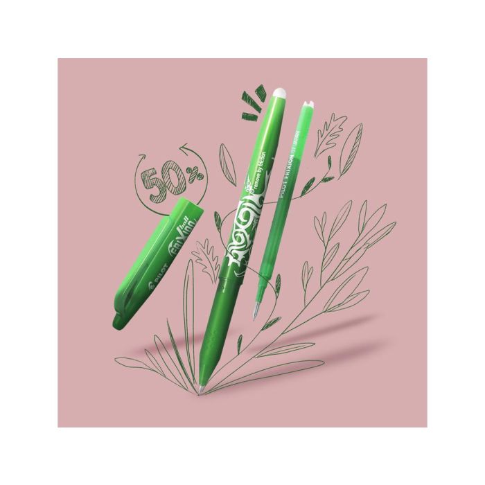 Pilot Recambio Bolígrafo Frixion 0.7 Verde Pack 3 Ud 2