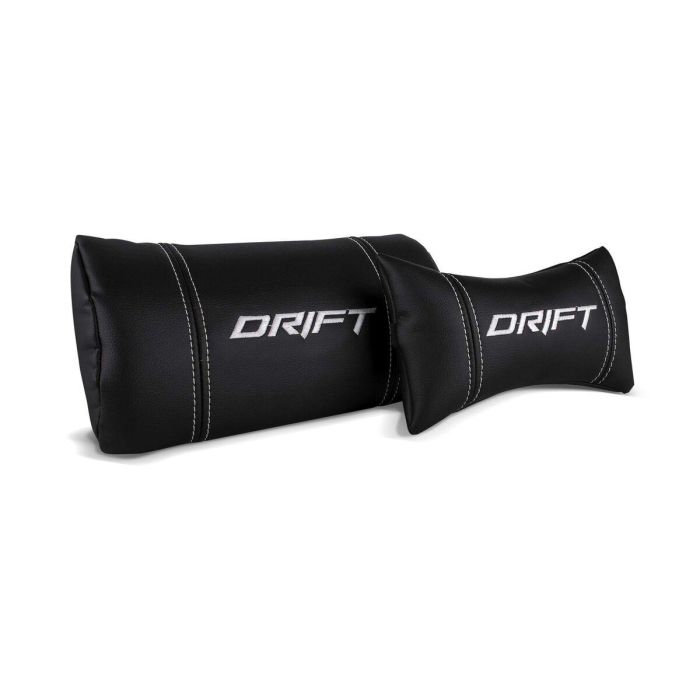 DRIFT DR200 Silla Gaming Profesional, Asiento Acolchado, Reposabrazos Ajustable 3D, Respaldo Reclinable hasta 135 Grados, Negro 3