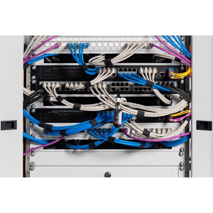 Digitus Cubierta Ciega para Armarios de Rack 1U 19 pulgadas, Gris, 483 x 11 x 44,45 mm 1