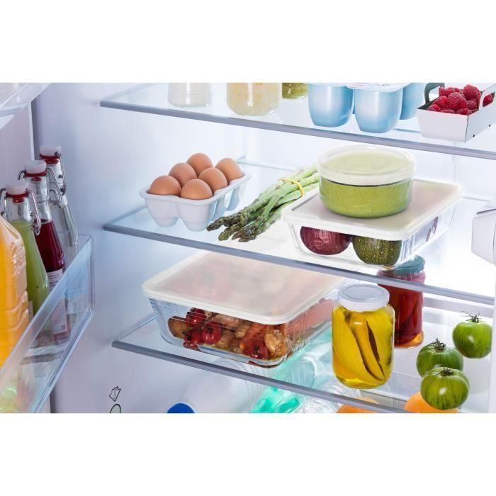 PYREX - 244P000 / 7043 - Plato rectangular con tapa - 27cm * 22 cm - Pyrex Cook & Freeze 5