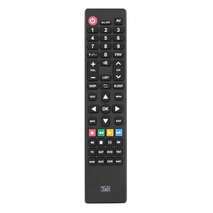 TNB Mando a distancia universal 6 en 1 - negro