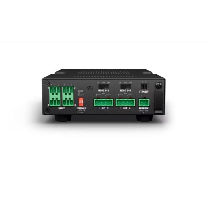 LD Systems Integration Serie Tica (LDAMP405) 4-Channel Mini Installation Power Amplifier 4 × 50 W 4 Ohm Warranty 5 Years (Pu6) 3 LD Systems Integration Serie Tica (LDAMP405) 4-Channel Mini Installation Power Amplifier 4 × 50 W 4 Ohm Warranty 5 Years (Pu6) 3