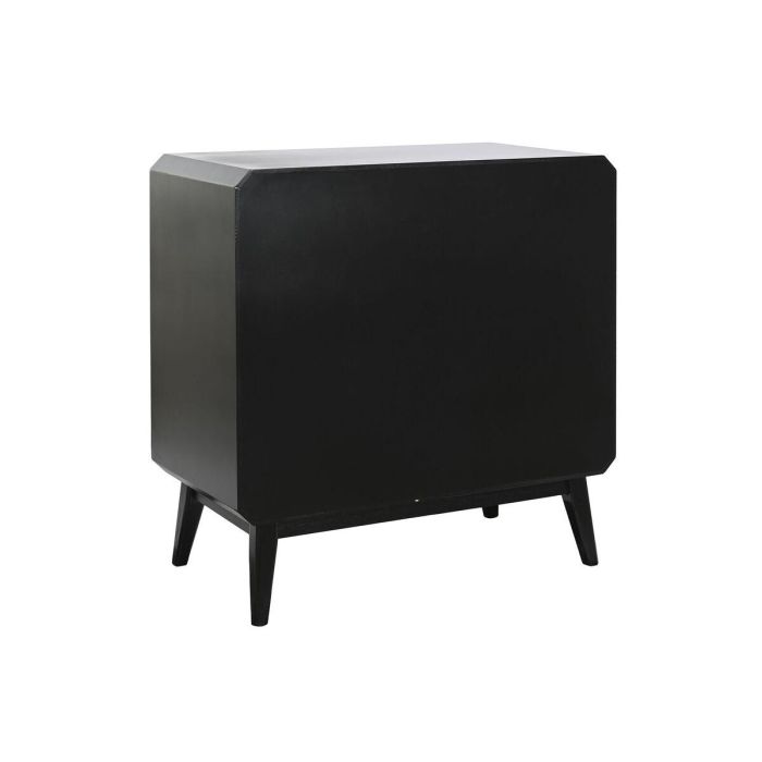 Cajonera DKD Home Decor Negro Madera Moderno (80 x 40 x 79,5 cm) 4 Cajonera DKD Home Decor Negro Madera Moderno (80 x 40 x 79,5 cm) 4