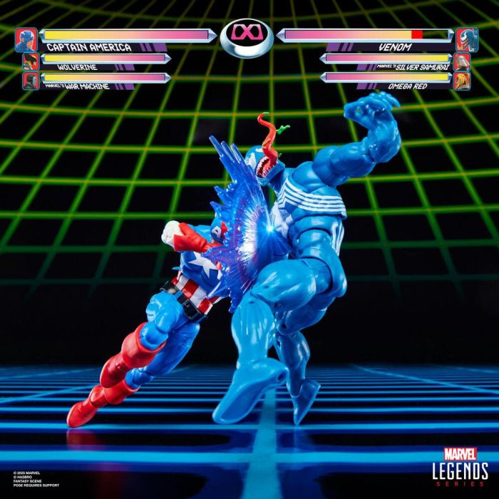 Blister 2 figuras Capitan America & Venom Gameverse Marvel Legends Series 15cm 6 Blister 2 figuras Capitan America & Venom Gameverse Marvel Legends Series 15cm 6