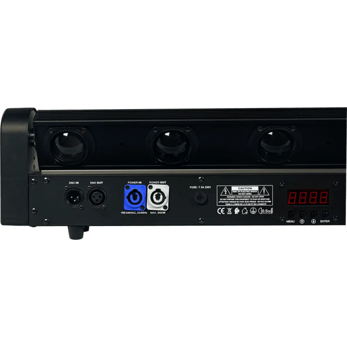 Algamlight Barra Led 8 X 10W Rgbw Motorizada Profesional 100W 8 Leds 4