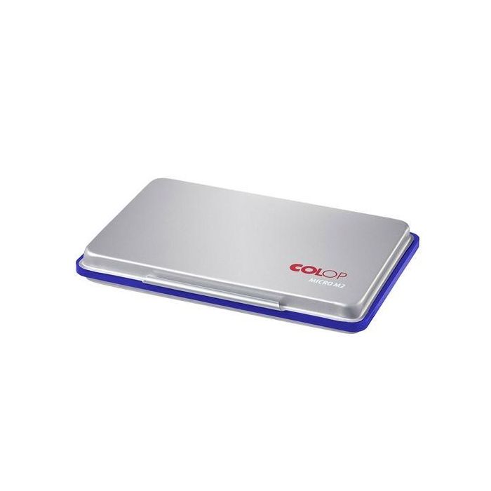 Colop Tampón Micro M2 Estuche de Metal Azul Colop Tampón Micro M2 Estuche de Metal Azul
