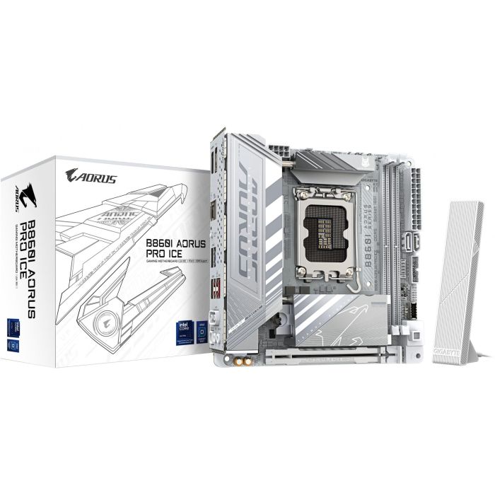 Gigabyte GIGA B860I AORUS PRO ICE S1851 DDR5 MITX Placa Base