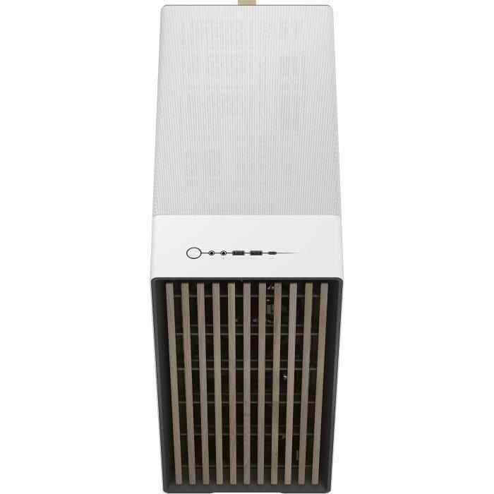 Fractal Design FD-C-NOR1X-04 Carcasa Midi Tower Blanco, Compatible con ATX, 3 Ventiladores 140mm, Vidrio Templado 2