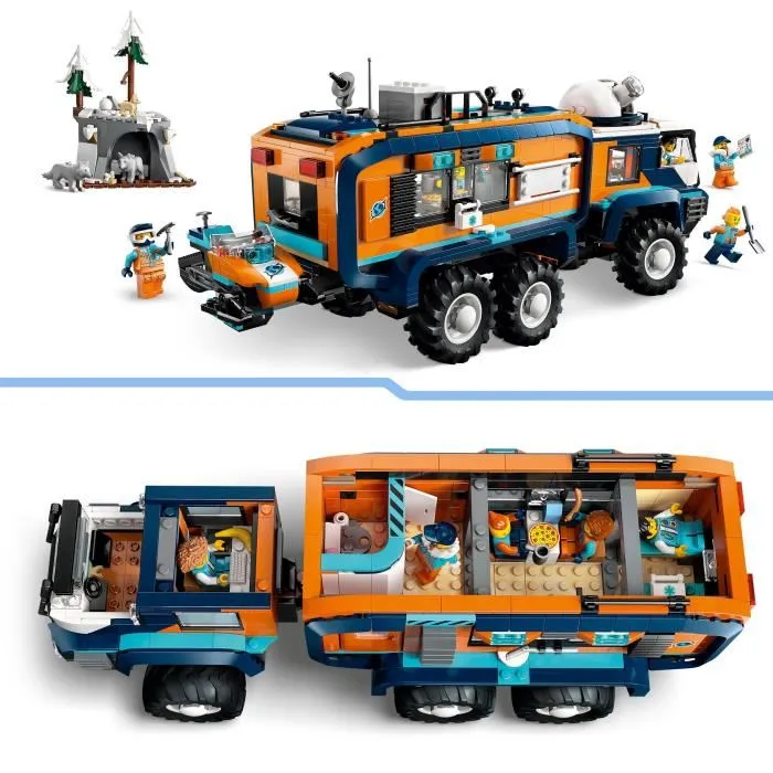LEGO 60471 City Arctic Explorers Science Truck Juego para Niños y Niñas de 8 Años