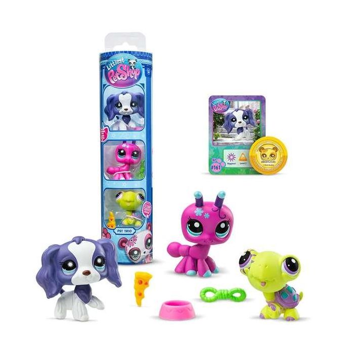 Littlest Pet Shop Pack 3 Figuras Mascotas 6,35x25,4x6,35 cm Modelos Surtidos 13 Littlest Pet Shop Pack 3 Figuras Mascotas 6,35x25,4x6,35 cm Modelos Surtidos 13