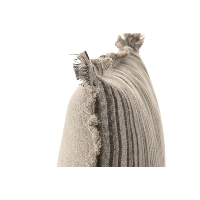 Cojin Tradicional DKD Home Decor Natural Negro 50 x 50 cm (2 Unidades) 1 Cojin Tradicional DKD Home Decor Natural Negro 50 x 50 cm (2 Unidades) 1