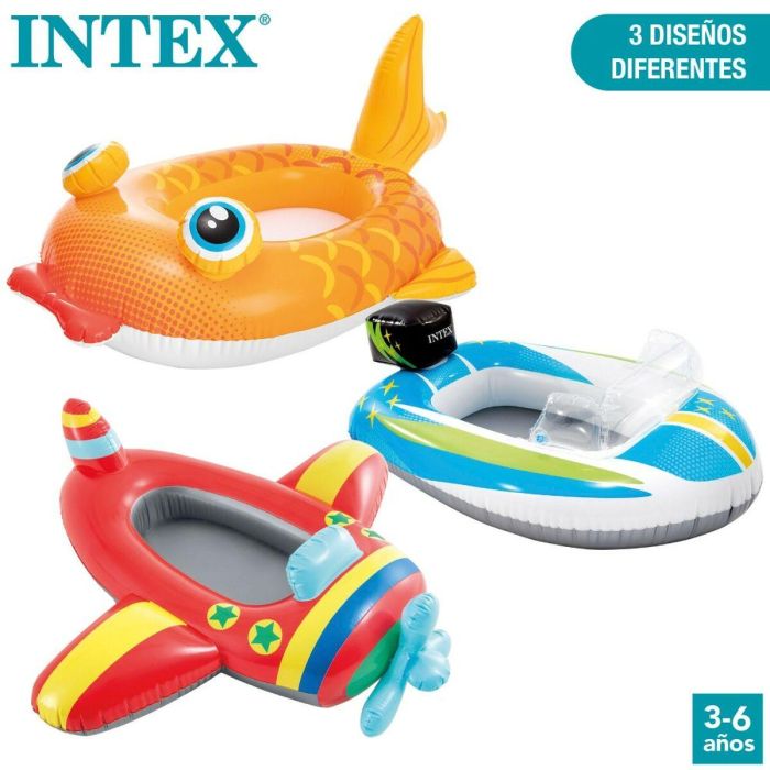 Barca Hinchable Intex 98 x 39 x 72 cm (24 Unidades) 5 Barca Hinchable Intex 98 x 39 x 72 cm (24 Unidades) 5