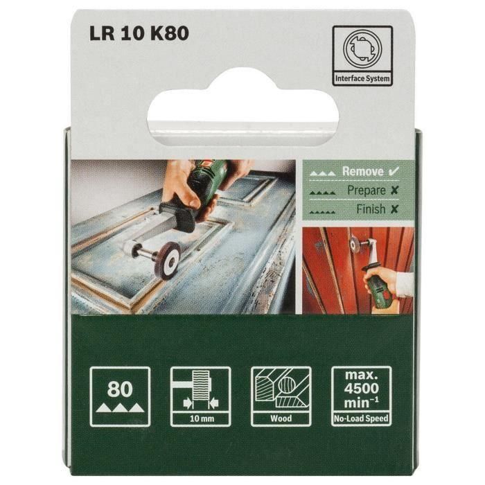 BOSCH Rodillo de láminas PRR 10mm G80 1 BOSCH Rodillo de láminas PRR 10mm G80 1