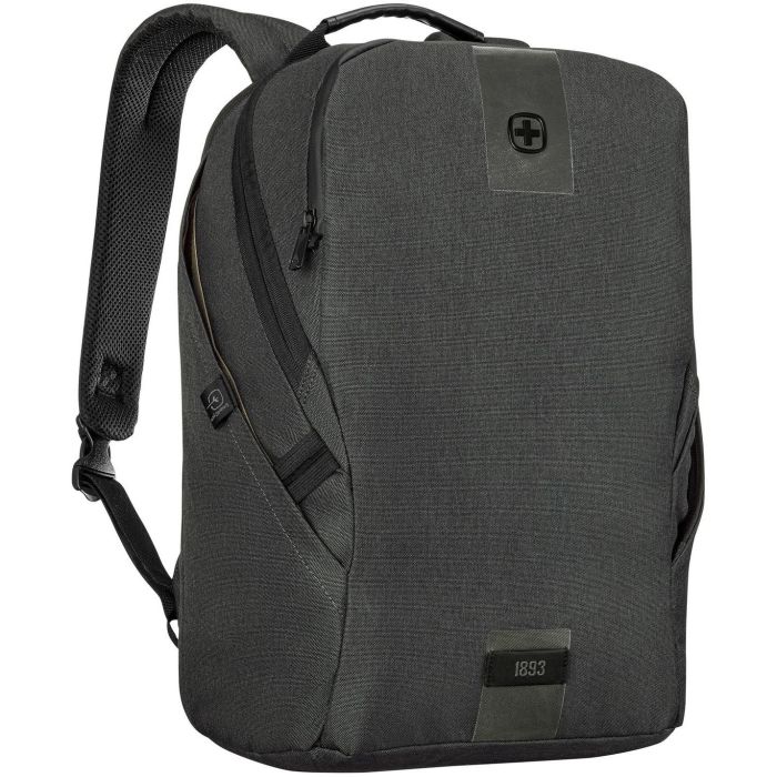 Wenger MX ECO Light Mochila para Portátil 16" y Tablet 10" Gris Carbón - Plástico Reciclado, Urbana Hombre 4 Wenger MX ECO Light Mochila para Portátil 16" y Tablet 10" Gris Carbón - Plástico Reciclado, Urbana Hombre 4