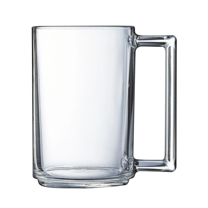 Taza Luminarc À La Bonne Heure Transparente Desayuno Vidrio (250 ml) (24 Unidades) 1