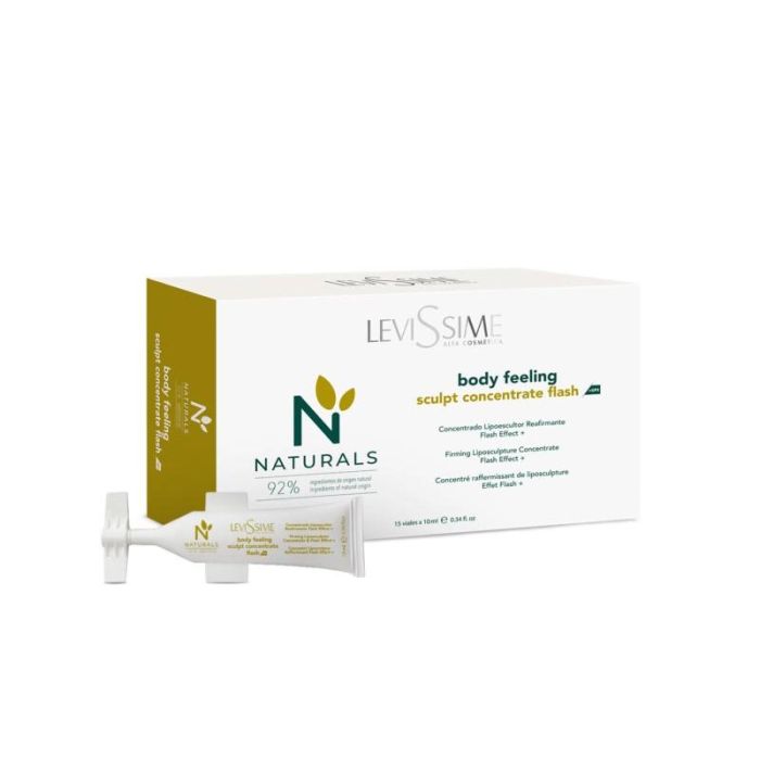 Naturals Body Feeling Sculpt Concentrate Flash 14x10 mL Levissime