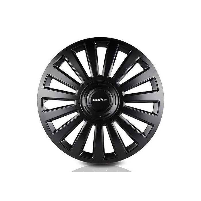 Abc Tapacubos Melbourne Negro 15" GOD9068 Juego de 4 Tapacubos 5