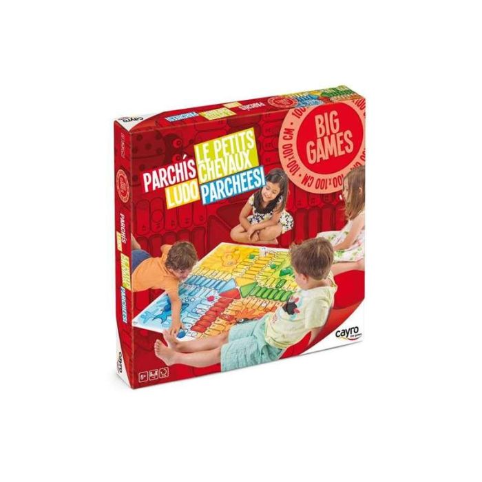 Juego parchis gigante suelo 100x100 cm 11 Juego parchis gigante suelo 100x100 cm 11