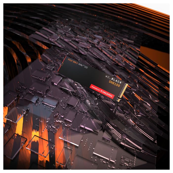 WD Black SN8100 NVMe SSD M.2 2280 8TB PCI Express 5.0 4