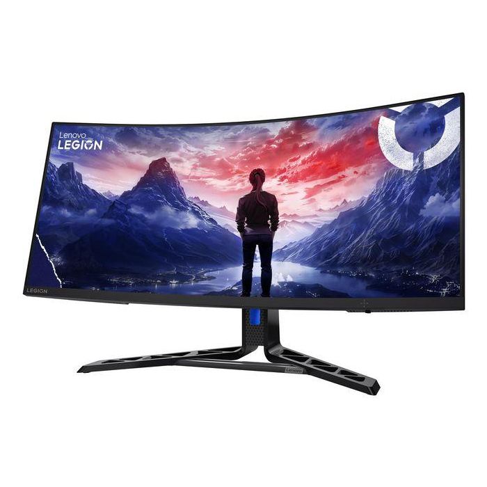 Lenovo 86.4cm (34") Wide Quad HD 3440 x 1440 W-LED VA, 21:9, 350cd/m², 16.7M, 5ms, 178°/178°, 3000:1 Monitor Ultrawide Monitor Curvo Gaming 1
