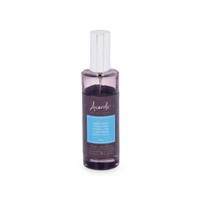 Aroma Hogar Ropa Limpia 70 ml - Acorde, 4.5x16x4.5 cm, Transparente (12 Unidades) 1 Aroma Hogar Ropa Limpia 70 ml - Acorde, 4.5x16x4.5 cm, Transparente (12 Unidades) 1