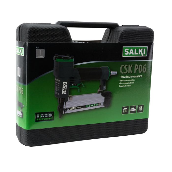 Salki Clavadora Neumática Csk P06 Expert 86900006 para Madera y Carpintería 3 Salki Clavadora Neumática Csk P06 Expert 86900006 para Madera y Carpintería 3