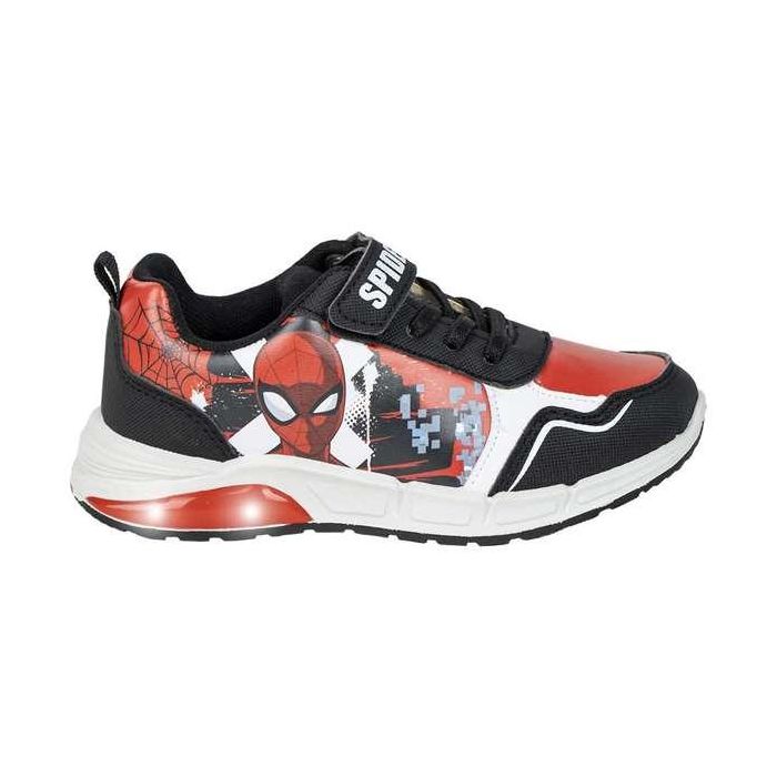 Cerdá T027 Deportiva Spiderman con Luces Suela PVC Talla 27 Rojo