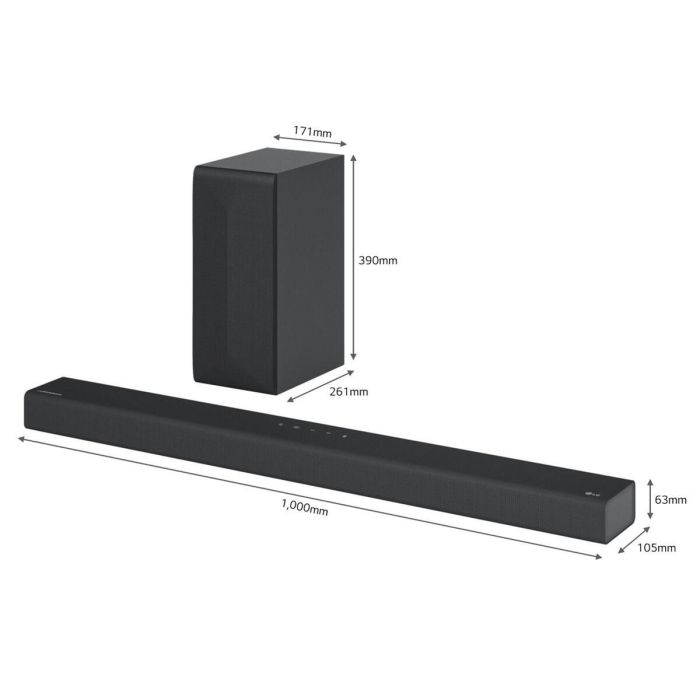 Barra de Sonido LG S65Q 1