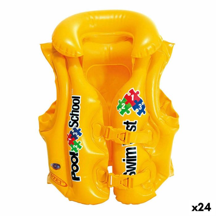 Chaleco Hinchable para Piscina Intex 50 x 47 x 40 cm (24 Unidades) Chaleco Hinchable para Piscina Intex 50 x 47 x 40 cm (24 Unidades)