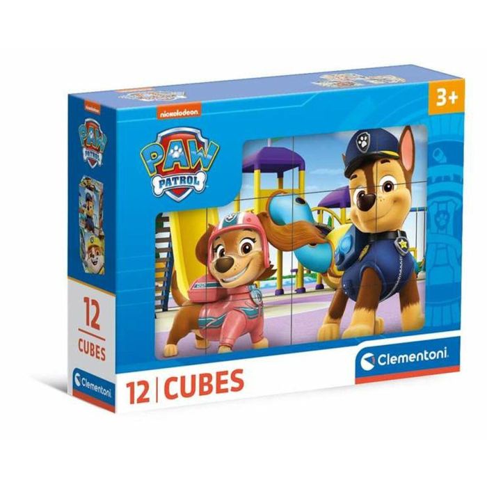 Clementoni Puzzle Rompecabezas 12 Cubos Paw Patrol para Niños 3 Años 9
