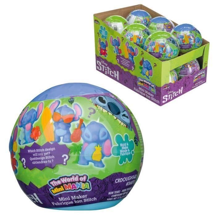 Lexibook Mini Mania Stitch Figuras para Modelar LEX3380743113012