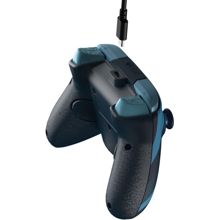 PDP REMATCH GLOW Mando Alámbrico para Xbox Series X|S, Xbox One y PC - Blue Tide Glow 6 PDP REMATCH GLOW Mando Alámbrico para Xbox Series X|S, Xbox One y PC - Blue Tide Glow 6