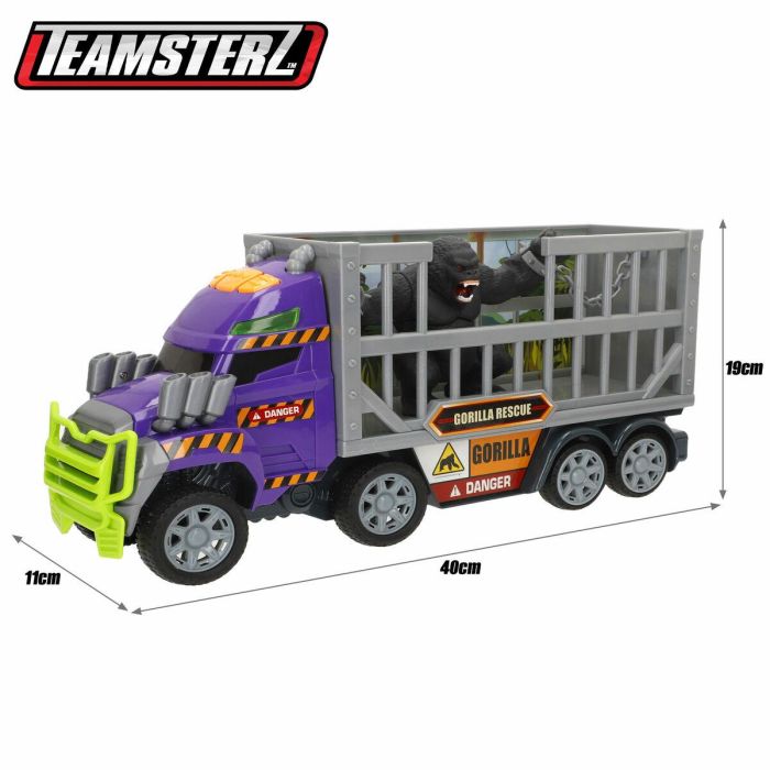 Camión Teamsterz 40 X 19 X 11 CM (2 Unidades) 3 Camión Teamsterz 40 X 19 X 11 CM (2 Unidades) 3