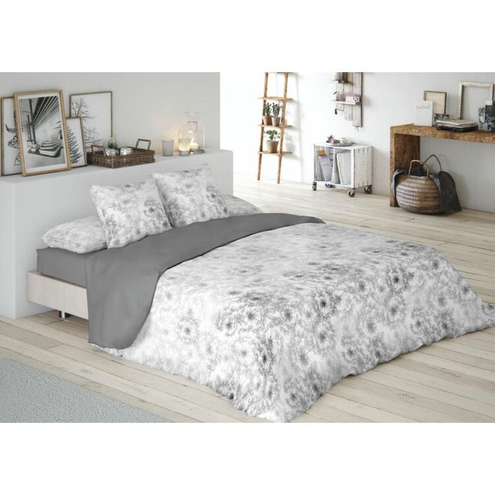 Juego de funda nórdica Pierre Cardin JEWEL Gris Cama de 135 3 Piezas 3 Juego de funda nórdica Pierre Cardin JEWEL Gris Cama de 135 3 Piezas 3