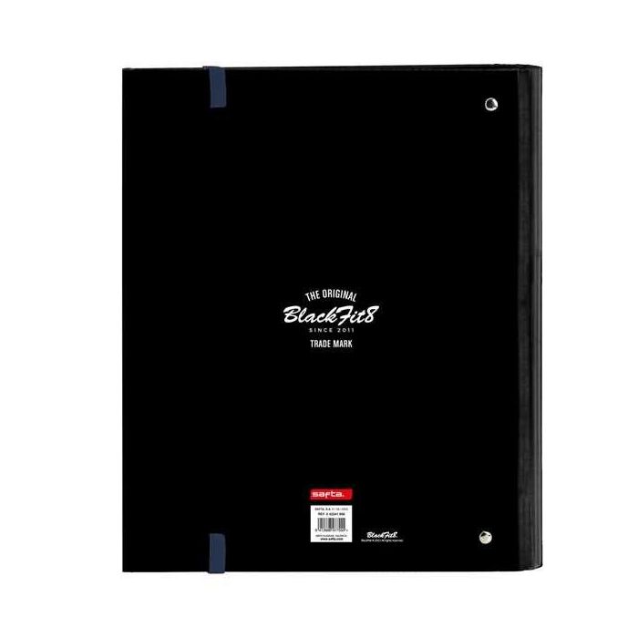 Carpeta de anillas BlackFit8 Urban A4 Negro Azul marino (27 x 32 x 3.5 cm) 1 Carpeta de anillas BlackFit8 Urban A4 Negro Azul marino (27 x 32 x 3.5 cm) 1