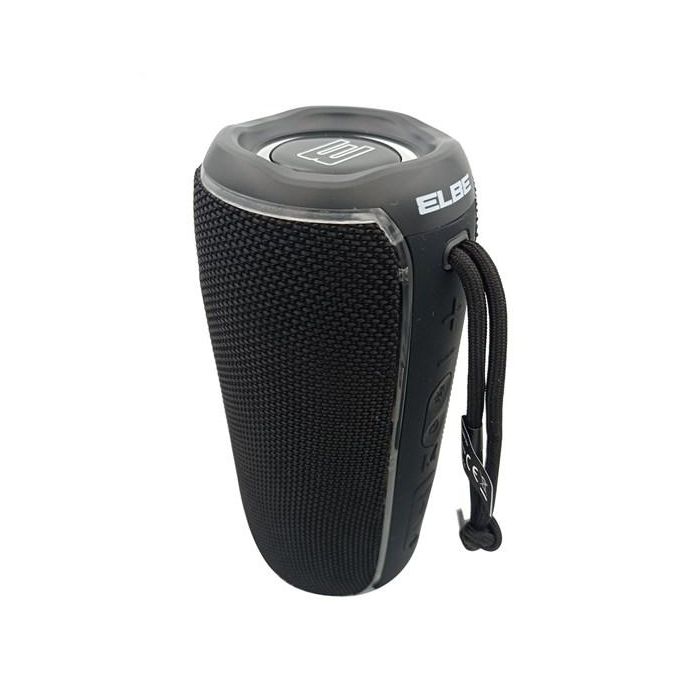 Elbe ALT-N12 Altavoz Bluetooth 20W TWS Negro IPX6 con Luces LED 6
