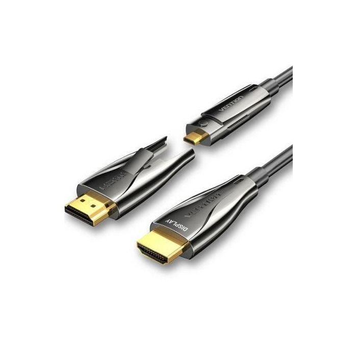 Cable HDMI Vention ALPBN/ HDMI Macho - Micro HDMI Macho/ HDMI Macho/ 15m/ Negro 0 Cable HDMI Vention ALPBN/ HDMI Macho - Micro HDMI Macho/ HDMI Macho/ 15m/ Negro 0