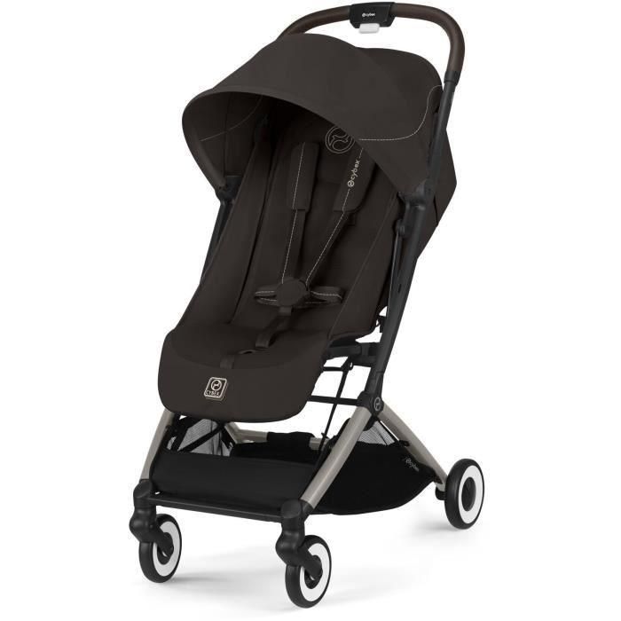 CYBEX - Cochecito ultracompacto y cómodo - ORFEO - 4 ruedas - Marrón Chocolate 4 CYBEX - Cochecito ultracompacto y cómodo - ORFEO - 4 ruedas - Marrón Chocolate 4
