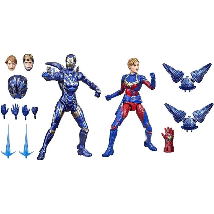 Figura de Acción Hasbro Legends Infinity Captain Marvel Casual 5