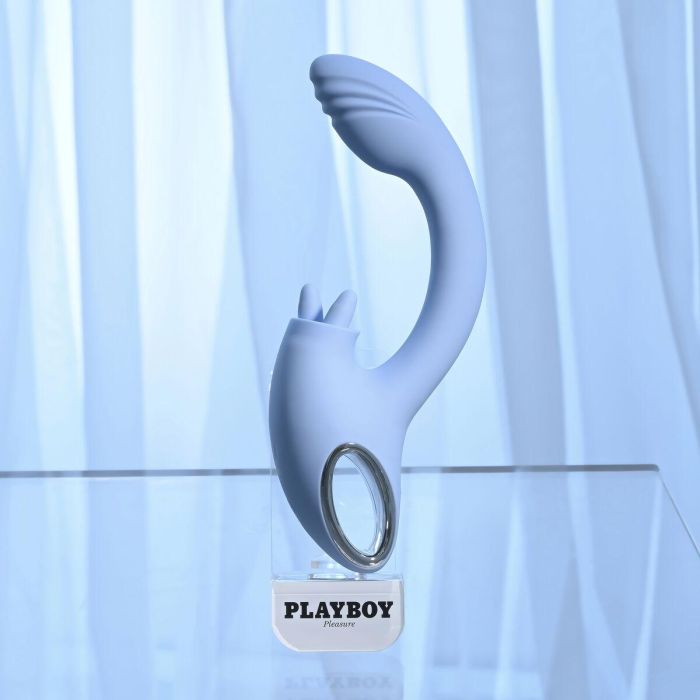 Vibrador Doble Estimulación Evolved Playboy Azul 13 Vibrador Doble Estimulación Evolved Playboy Azul 13