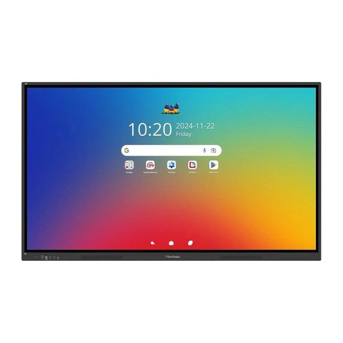 ViewSonic ViewBoard IFP6534 Pantalla Táctil Interactiva 65" (165.1 cm) 4K UHD 3840x2160, Android 14, 8GB RAM, 40W Altavoces, Montaje VESA, 5 Años Garantía 0 ViewSonic ViewBoard IFP6534 Pantalla Táctil Interactiva 65" (165.1 cm) 4K UHD 3840x2160, Android 14, 8GB RAM, 40W Altavoces, Montaje VESA, 5 Años Garantía 0