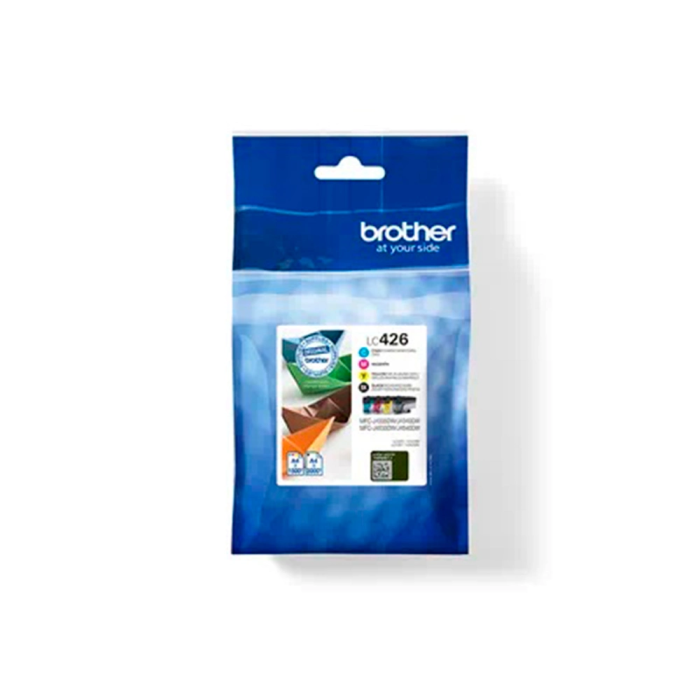 BROTHER pack de 4 cartuchos de tinta negro cian magenta y amarillo lc426val/LC426VAL 1 BROTHER pack de 4 cartuchos de tinta negro cian magenta y amarillo lc426val/LC426VAL 1