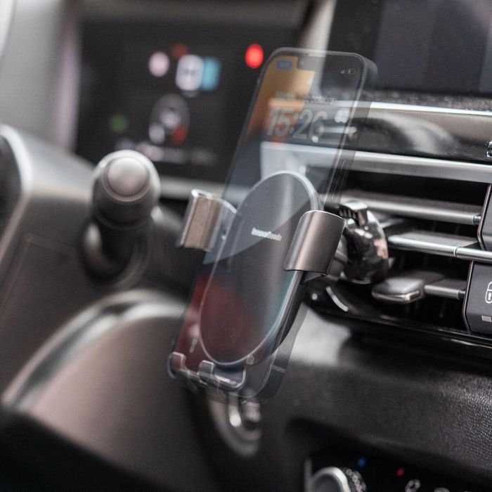 Soporte Cargador Rápido Inalámbrico para Coche Chakar InnovaGoods 7 Soporte Cargador Rápido Inalámbrico para Coche Chakar InnovaGoods 7