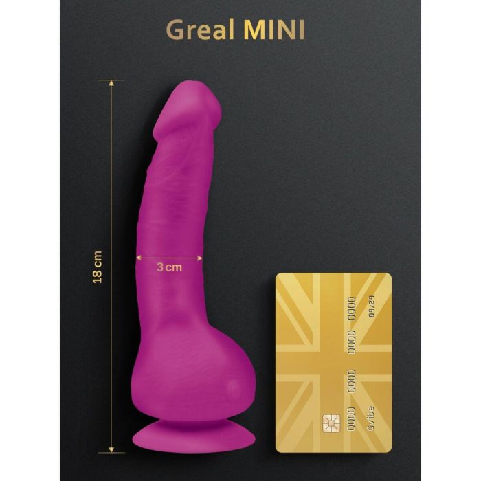 Dildo Gvibe Greal Mini Fucsia 6 Dildo Gvibe Greal Mini Fucsia 6