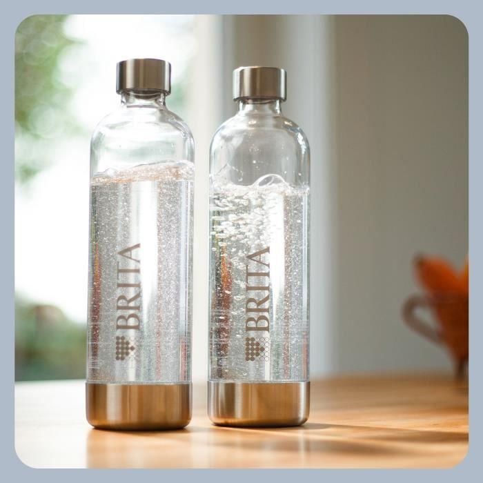 Pack de 2 botellas BRITA PET - sodaONE - 1L 4 Pack de 2 botellas BRITA PET - sodaONE - 1L 4