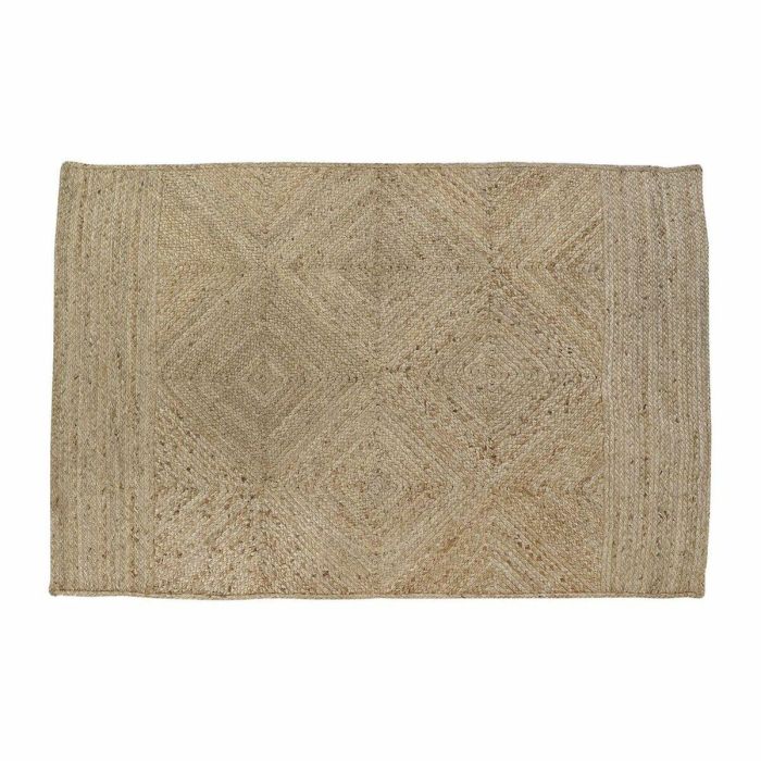 Alfombra DKD Home Decor Marrón Natural 160 x 230 x 1 cm