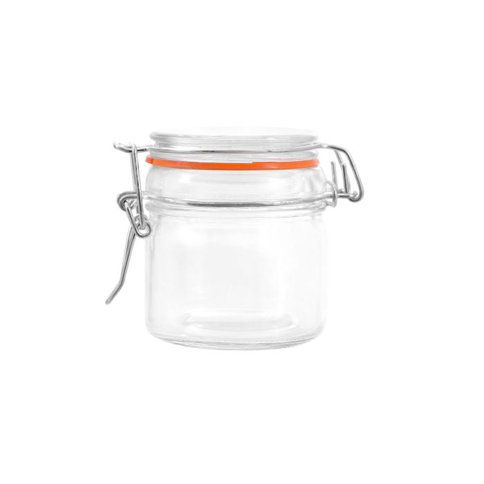 Tarro Hermético de Vidrio con Cierre Clip 100 ml - La Mediterranea (48 Unidades) 12 Tarro Hermético de Vidrio con Cierre Clip 100 ml - La Mediterranea (48 Unidades) 12
