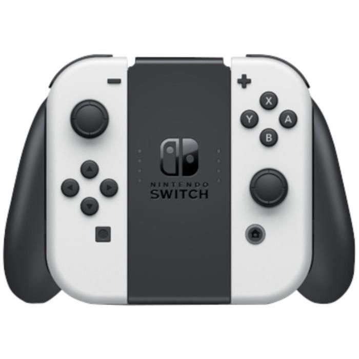 Nintendo SWITCH OLED WH - Consola Switch OLED Blanca, Pantalla 7 pulgadas, 64GB, Base con Puerto LAN, Soporte Ajustable y Audio Optimizado. Incluye 2 Joy-Con. 5 Nintendo SWITCH OLED WH - Consola Switch OLED Blanca, Pantalla 7 pulgadas, 64GB, Base con Puerto LAN, Soporte Ajustable y Audio Optimizado. Incluye 2 Joy-Con. 5